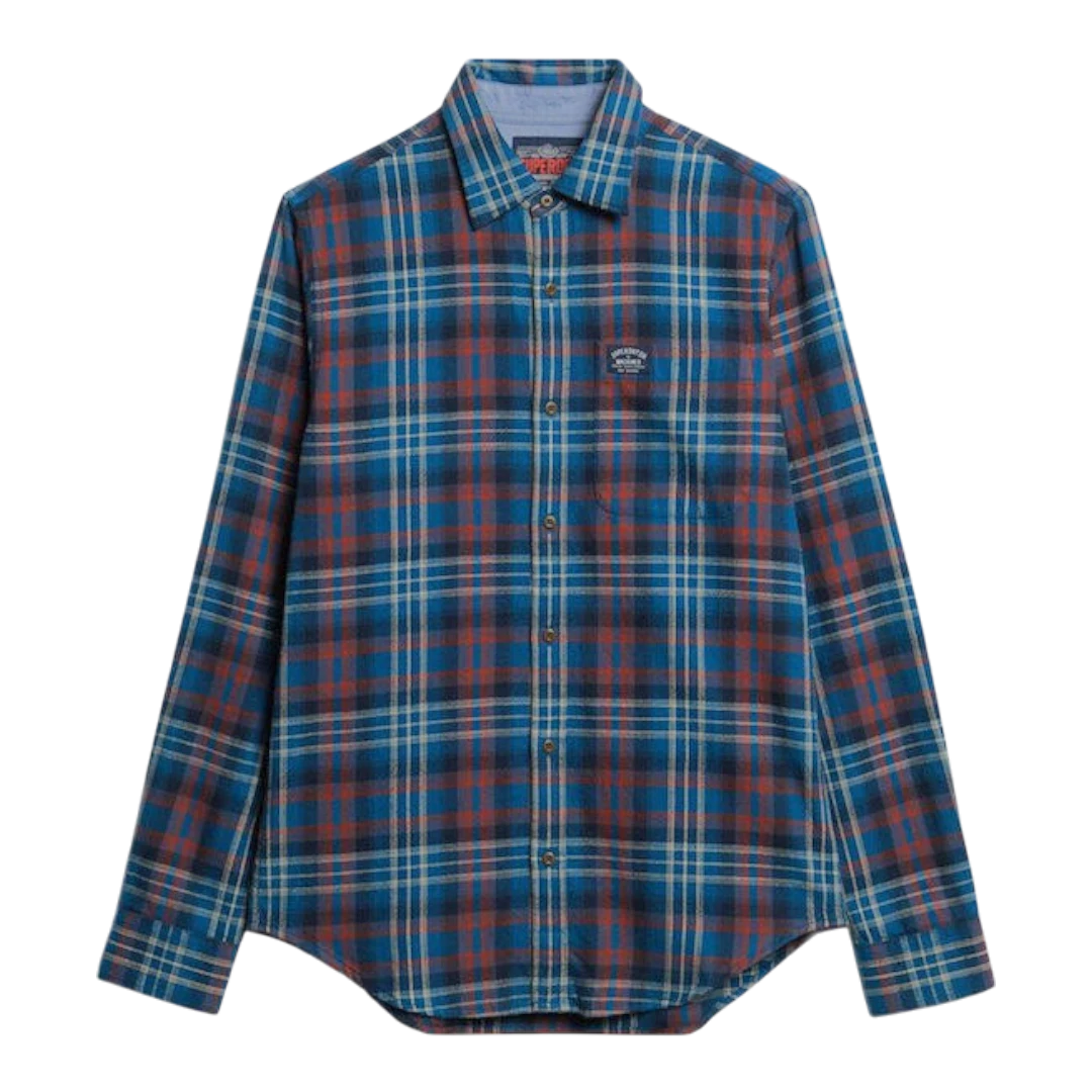 SUPERDRY MUŠKA KOŠULJA PLAVA 45223