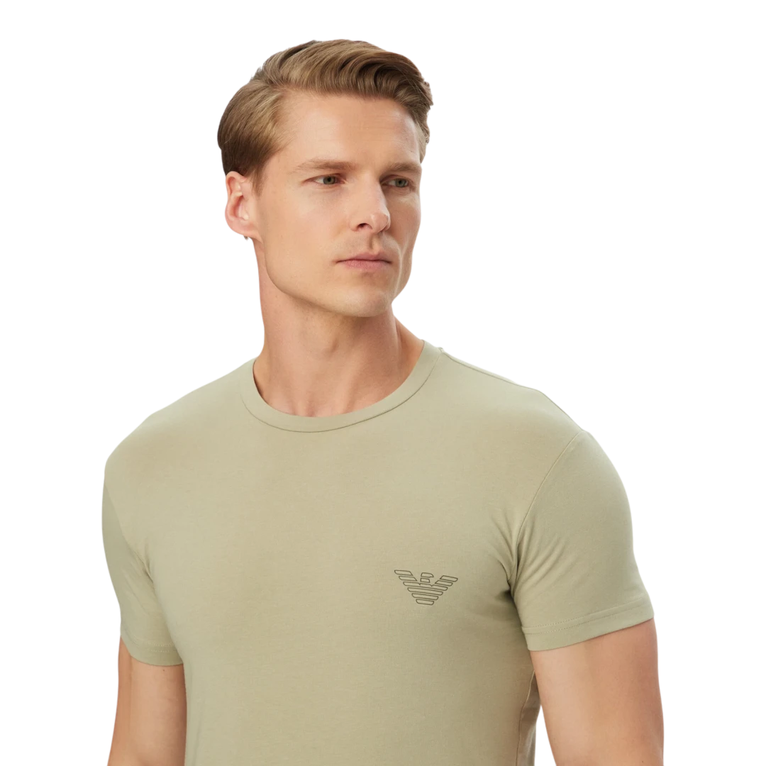 EMPORIO ARMANI MUŠKA MAJICA MASLINASTA 50648