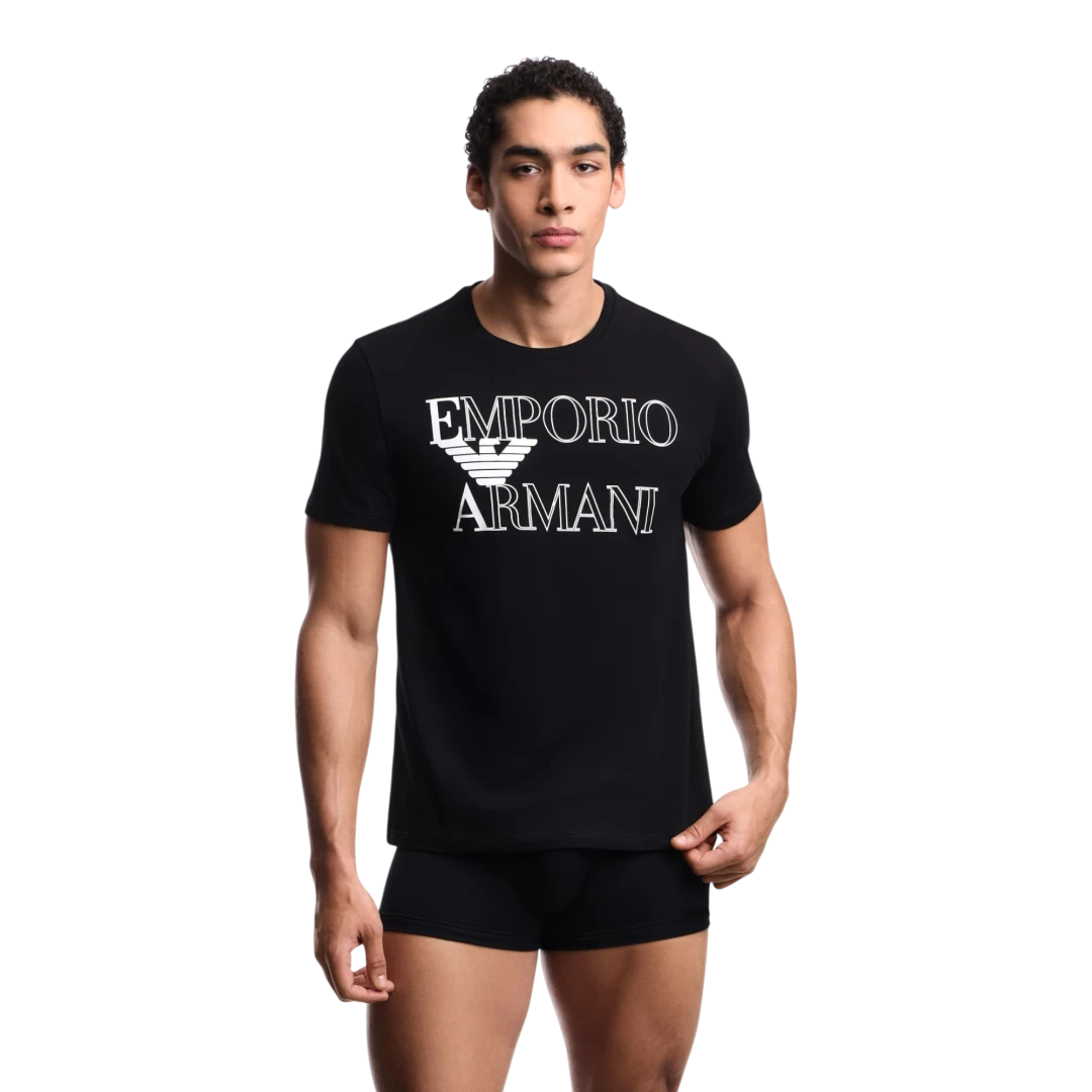 EMPORIO ARMANI MUŠKA MAJICA CRNA 50731
