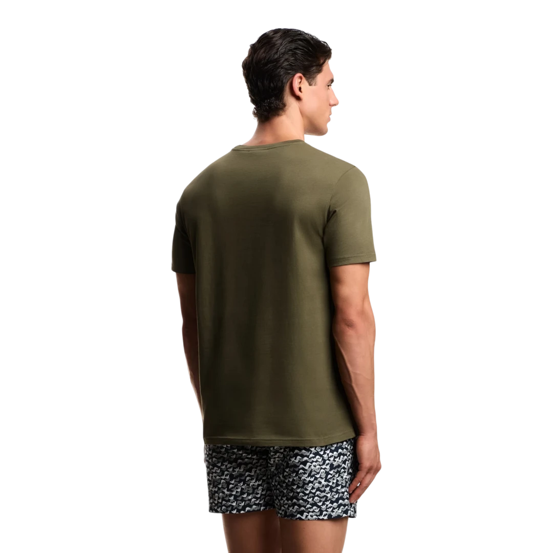 EMPORIO ARMANI MUŠKA MAJICA MASLINASTA 51237