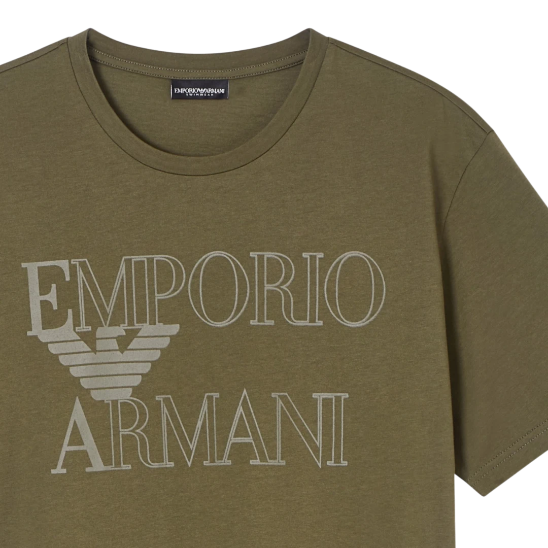EMPORIO ARMANI MUŠKA MAJICA MASLINASTA 51237