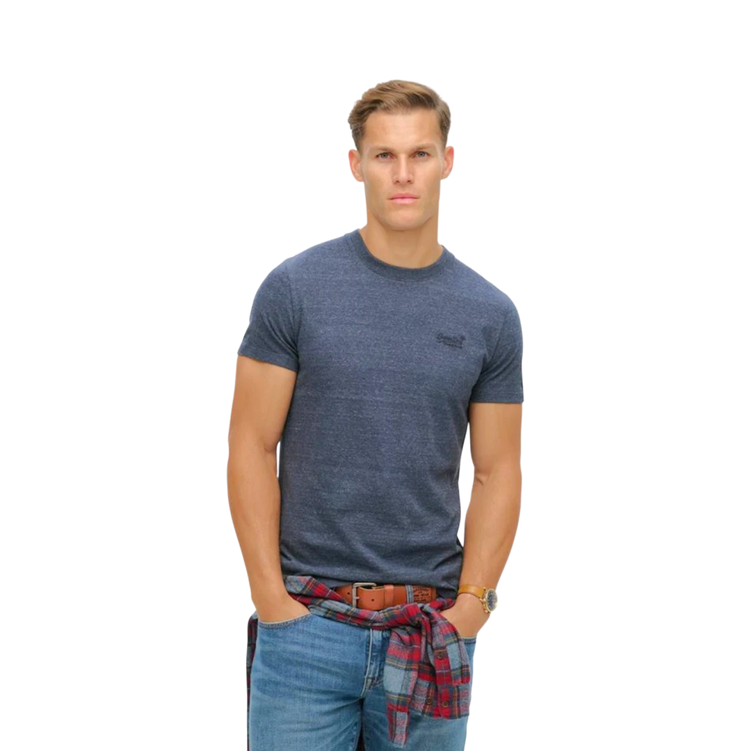 SUPERDRY MUŠKA MAJICA PLAVA 45202