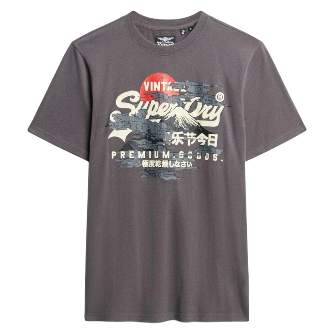 SUPERDRY MUŠKA MAJICA SIVA 45386