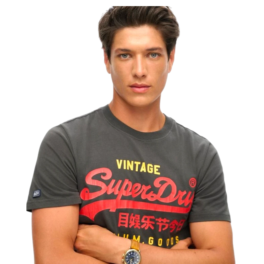 SUPERDRY MUŠKA MAJICA CRNA