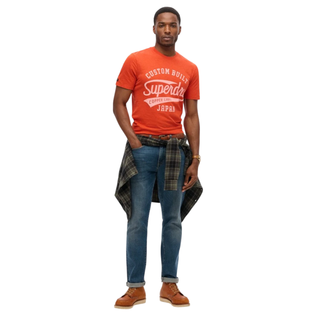 SUPERDRY MUŠKA MAJICA NARANDŽASTA 47525