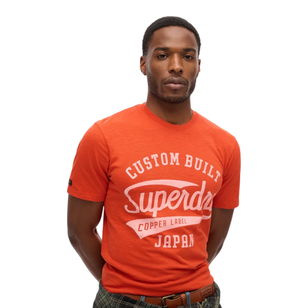 SUPERDRY MUŠKA MAJICA NARANDŽASTA 47525