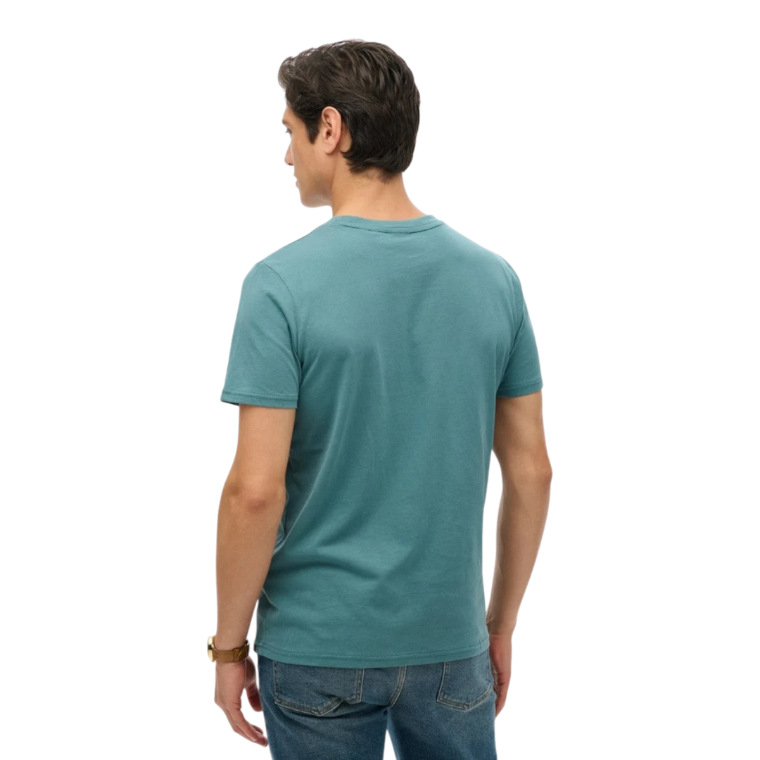 SUPERDRY MUŠKA MAJICA PLAVA 47528