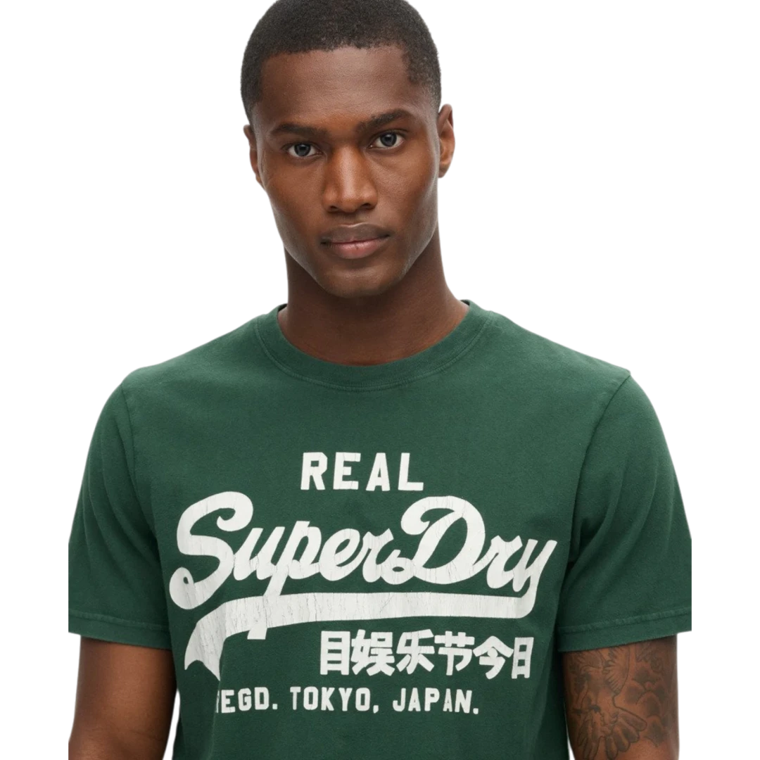 SUPERDRY MUŠKA MAJICA ZELENA 47541