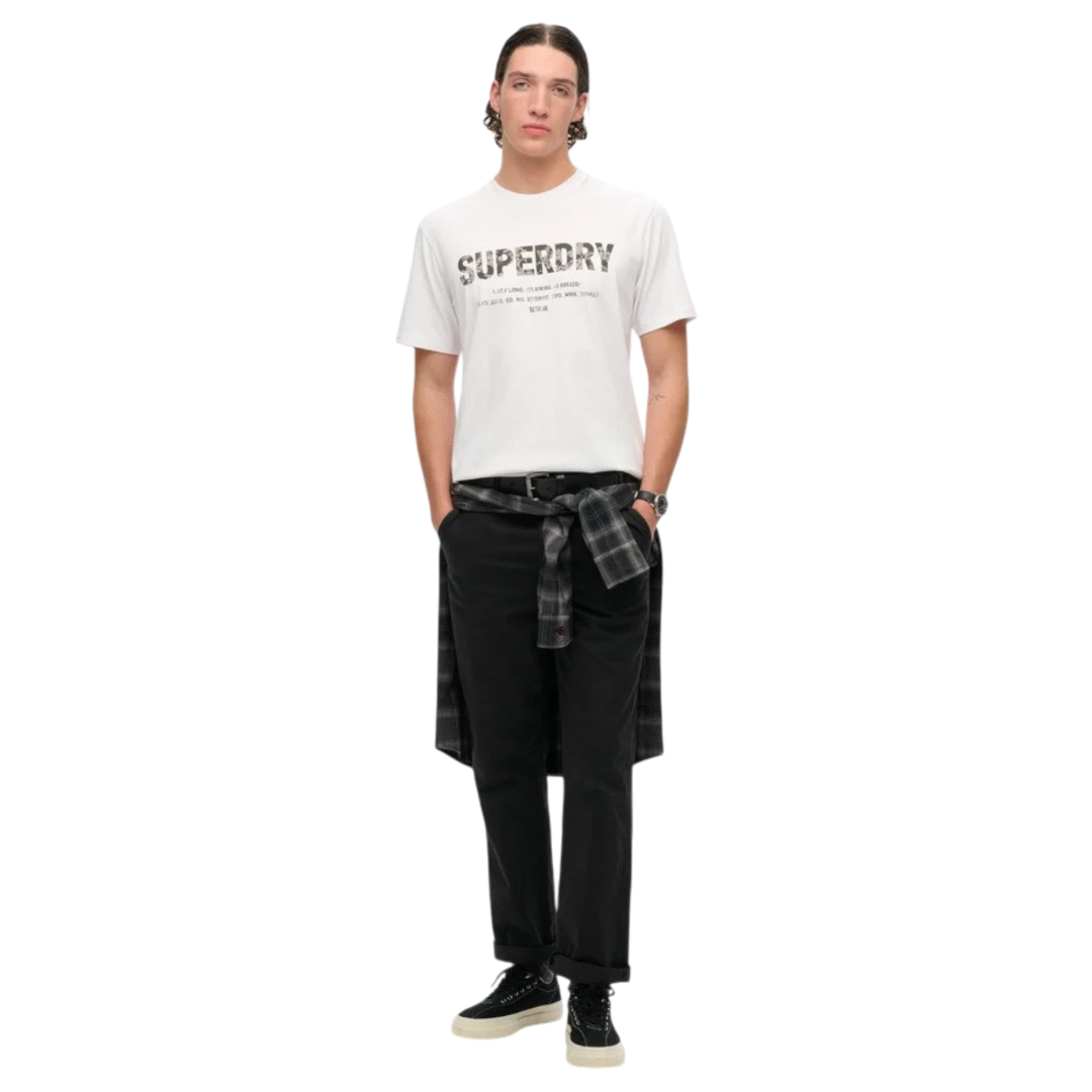 SUPERDRY MUŠKA MAJICA BIJELA 47543