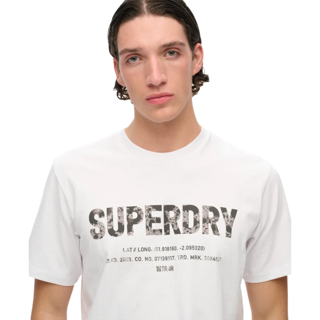 SUPERDRY MUŠKA MAJICA BIJELA 47543