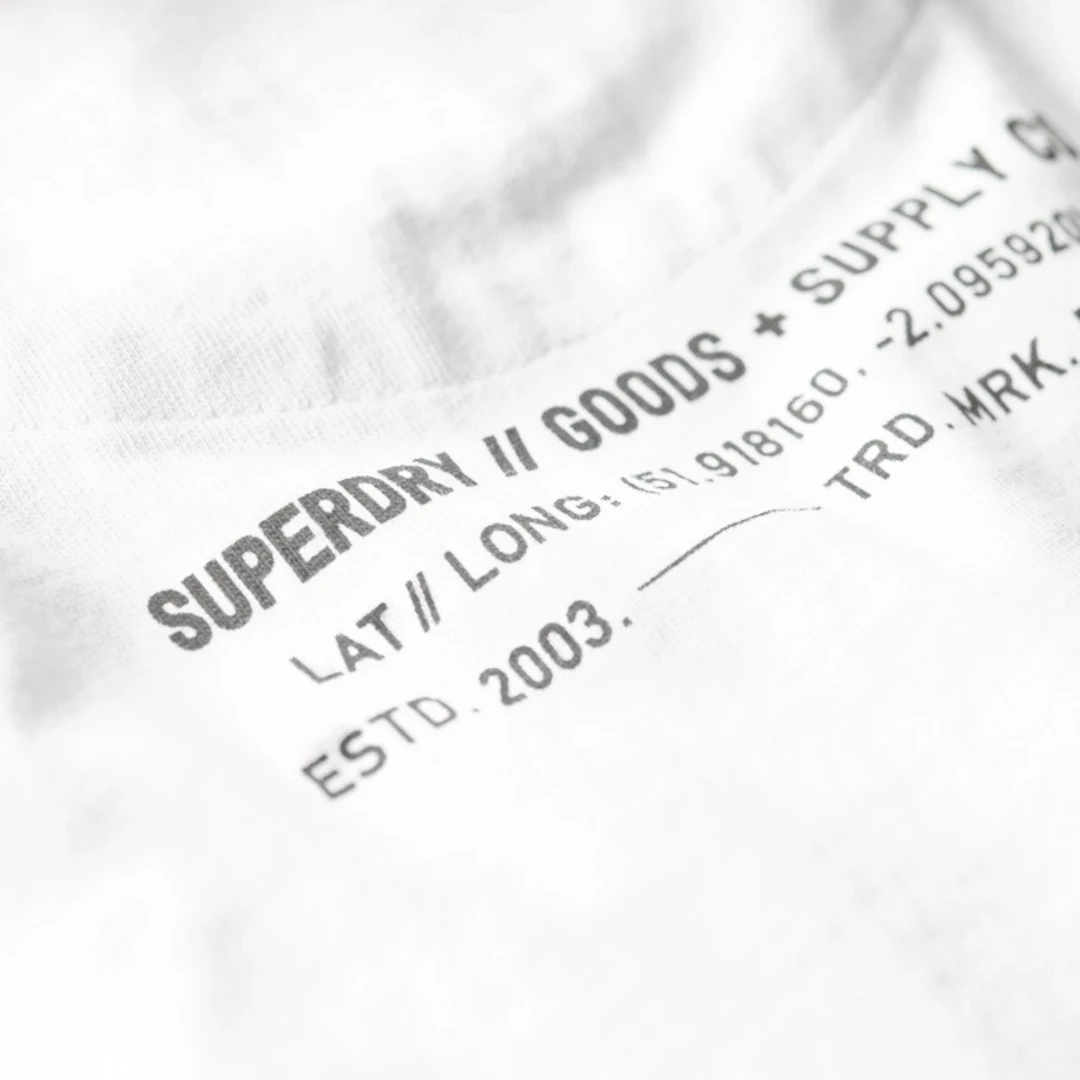 SUPERDRY MUŠKA MAJICA BIJELA 47543