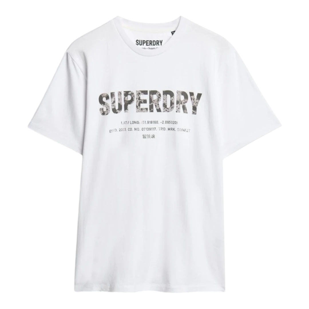 SUPERDRY MUŠKA MAJICA BIJELA 47543