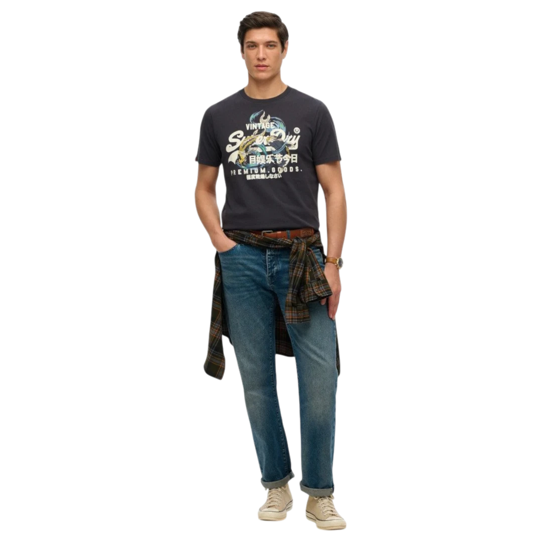 SUPERDRY MUŠKA MAJICA SIVA 47549