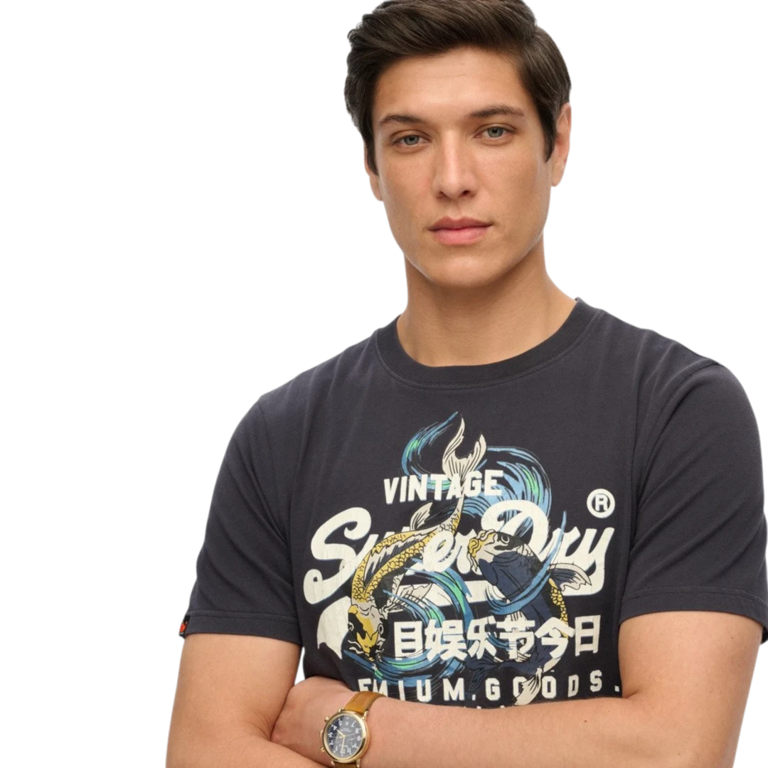 SUPERDRY MUŠKA MAJICA SIVA 47549