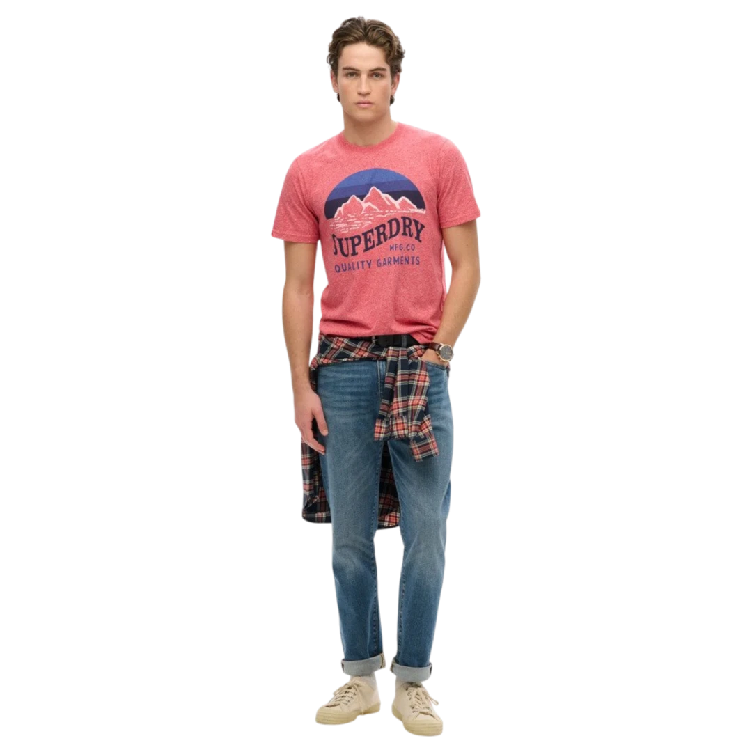 SUPERDRY MUŠKA MAJICA CRVENA 47555