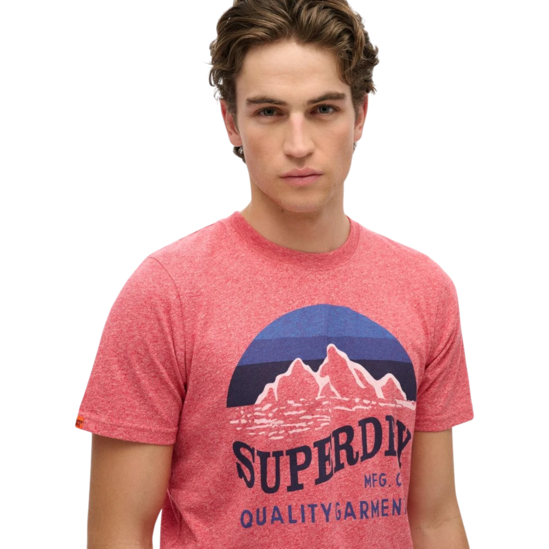 SUPERDRY MUŠKA MAJICA CRVENA 47555