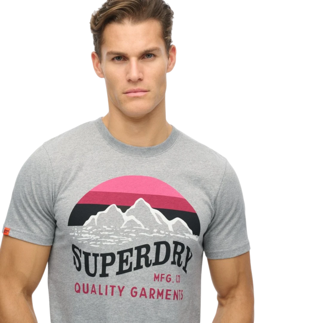 SUPERDRY MUŠKA MAJICA SIVA 47556