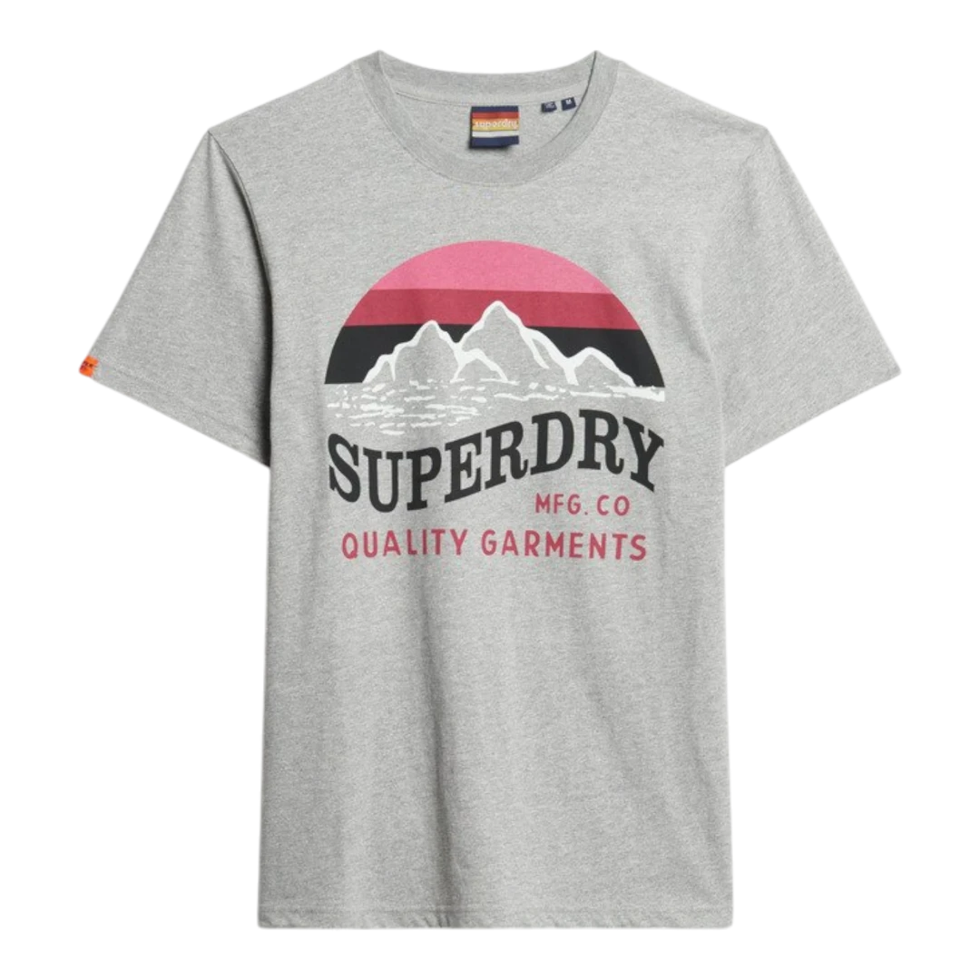 SUPERDRY MUŠKA MAJICA SIVA 47556
