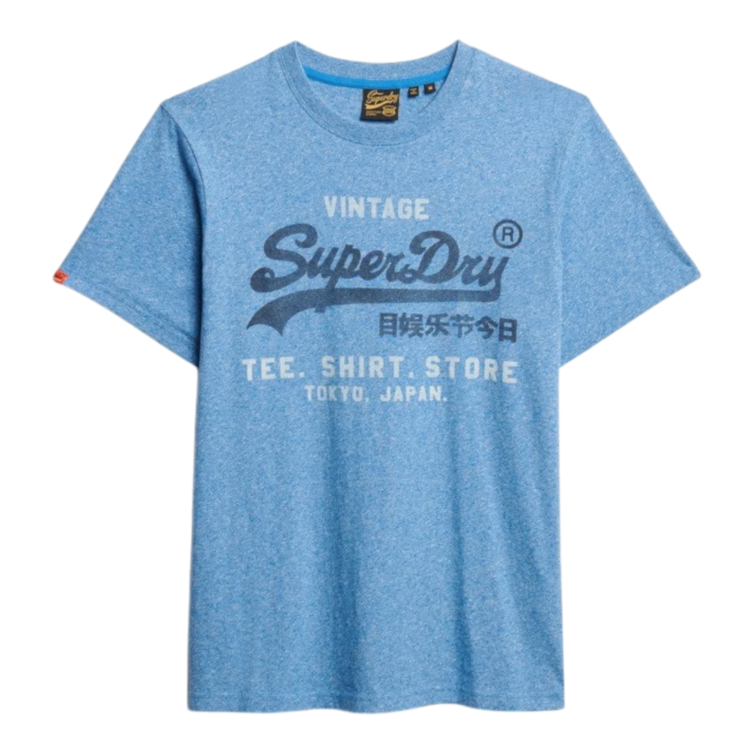 SUPERDRY MUŠKA MAJICA PLAVA 47565