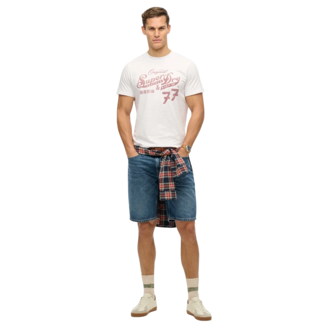SUPERDRY MUŠKA MAJICA BIJELA 47574