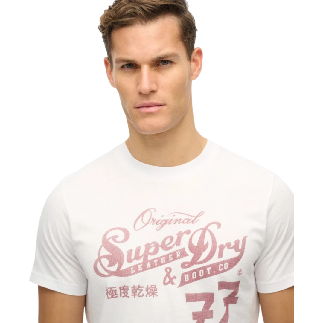 SUPERDRY MUŠKA MAJICA BIJELA 47574