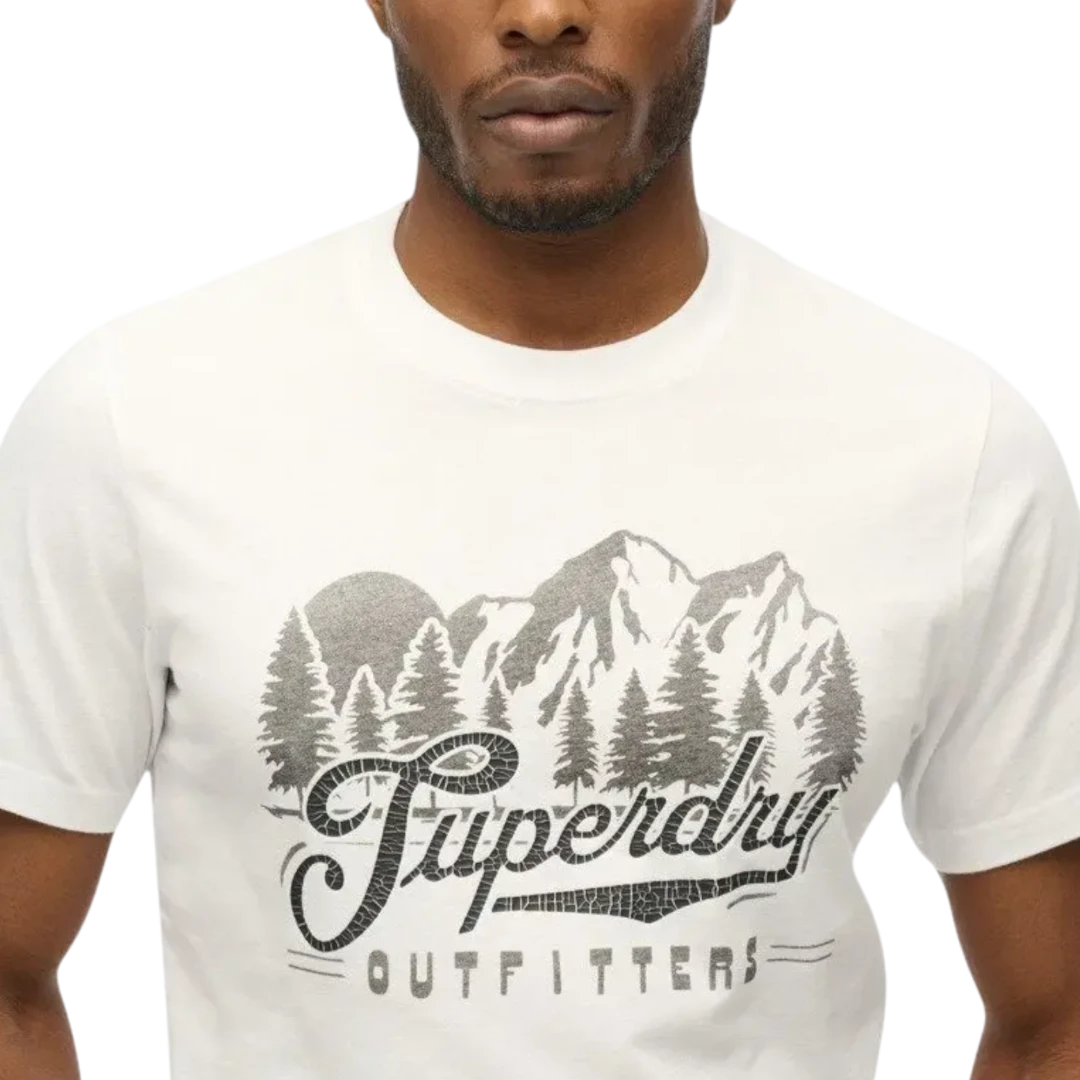 SUPERDRY MUŠKA MAJICA BIJELA 47577