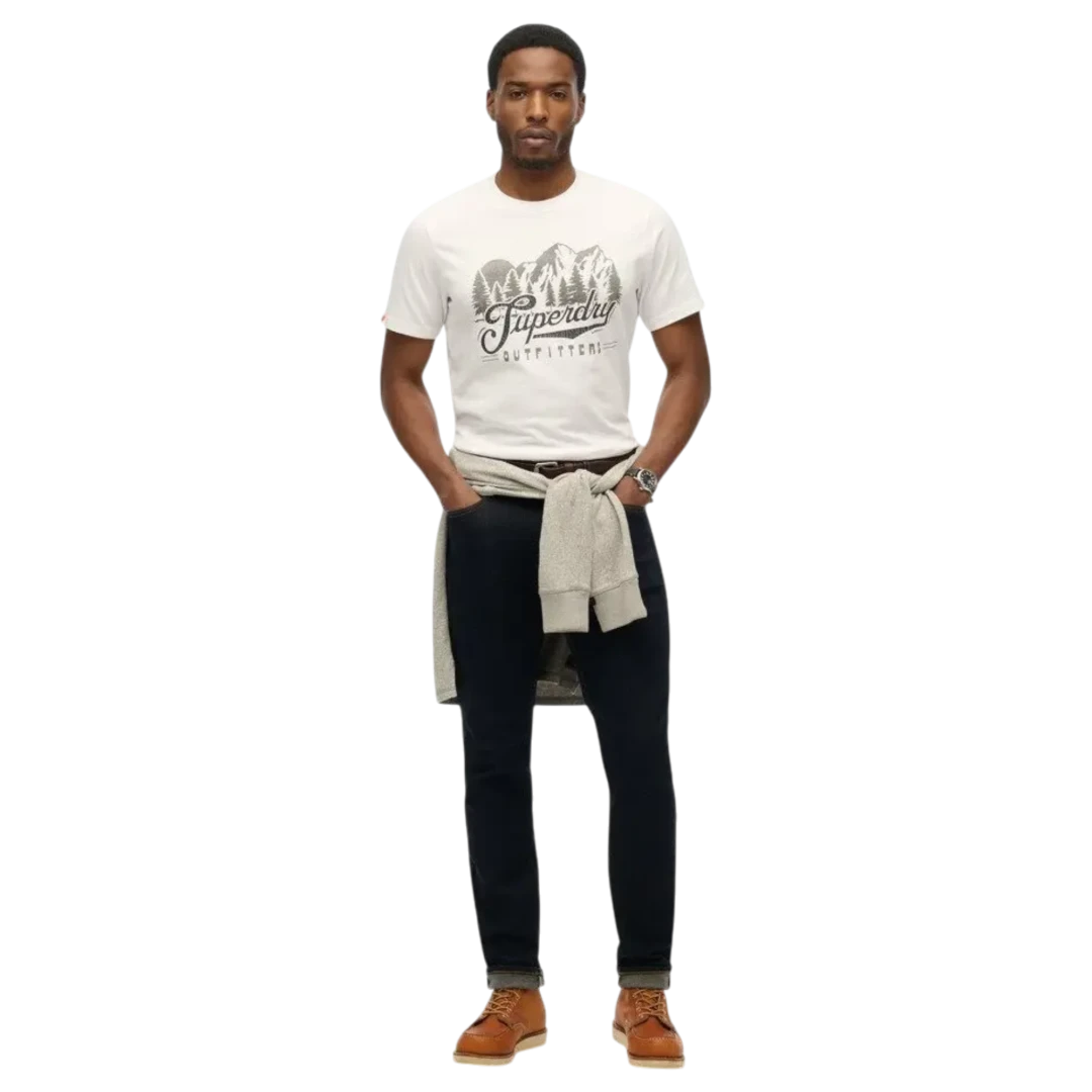 SUPERDRY MUŠKA MAJICA BIJELA 47577
