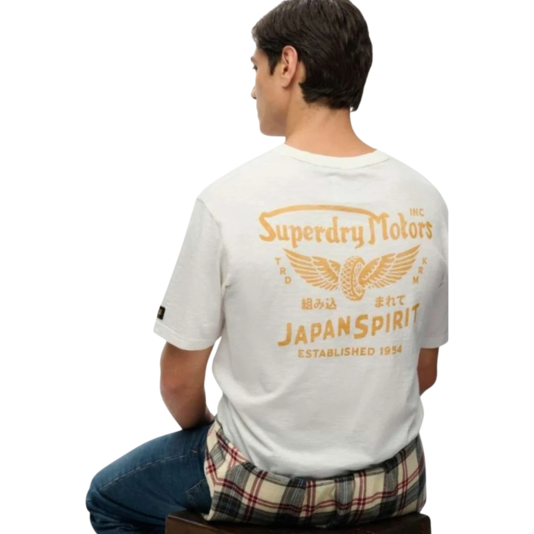 SUPERDRY MUŠKA MAJICA BIJELA 50179