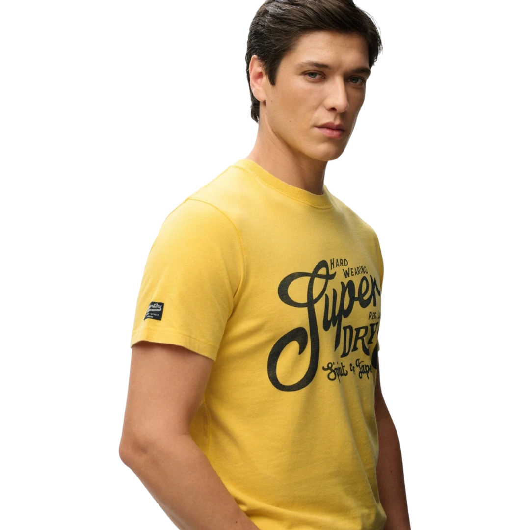 SUPERDRY MUŠKA MAJICA ŽUTA 50180