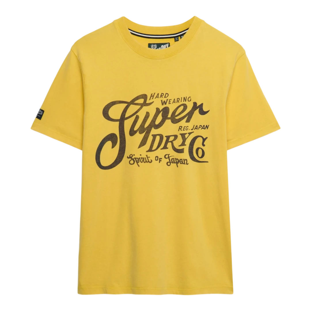 SUPERDRY MUŠKA MAJICA ŽUTA 50180