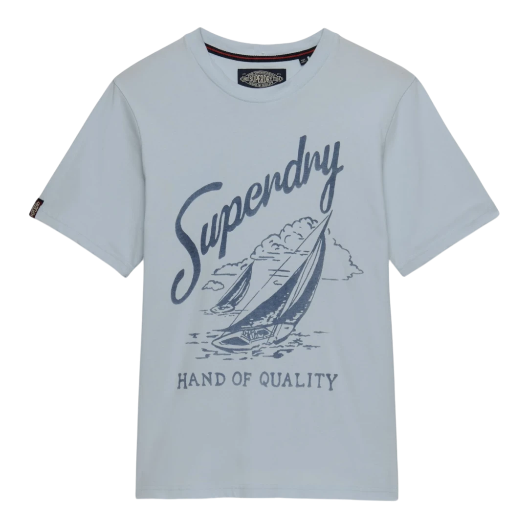 SUPERDRY MUŠKA MAJICA PLAVA 50182