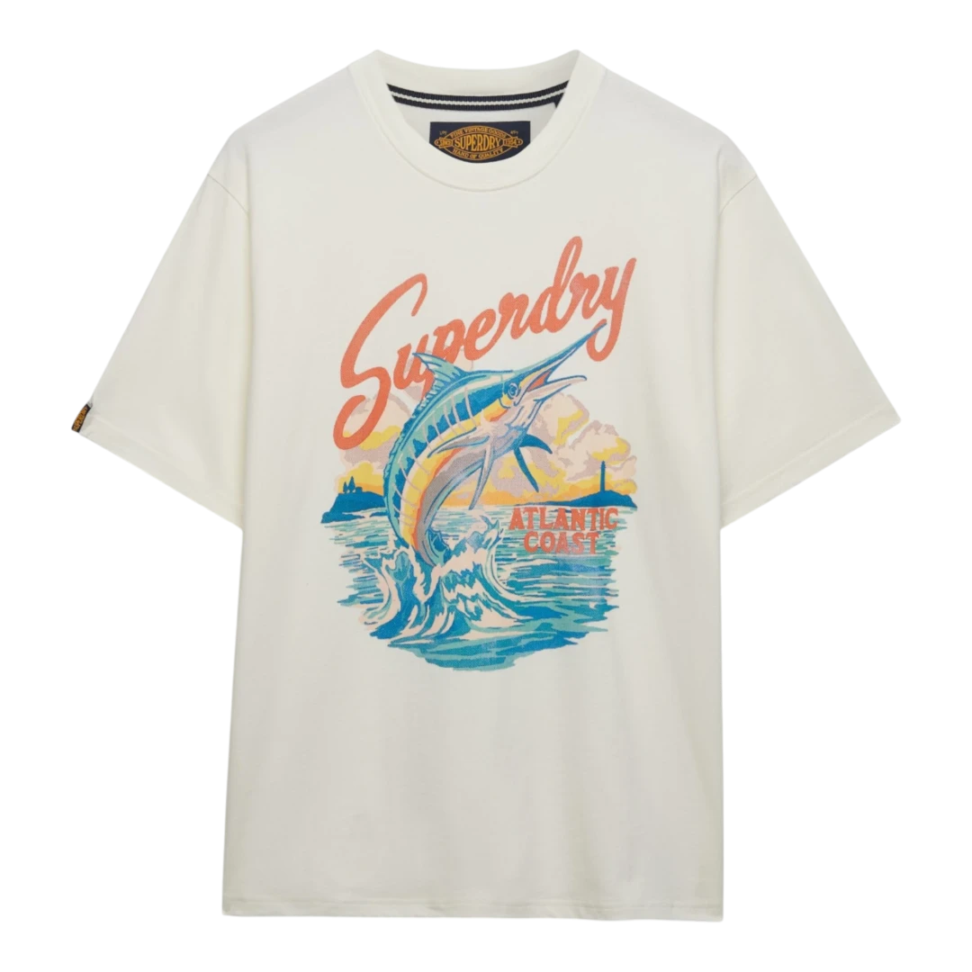 SUPERDRY MUŠKA MAJICA BIJELA 50183