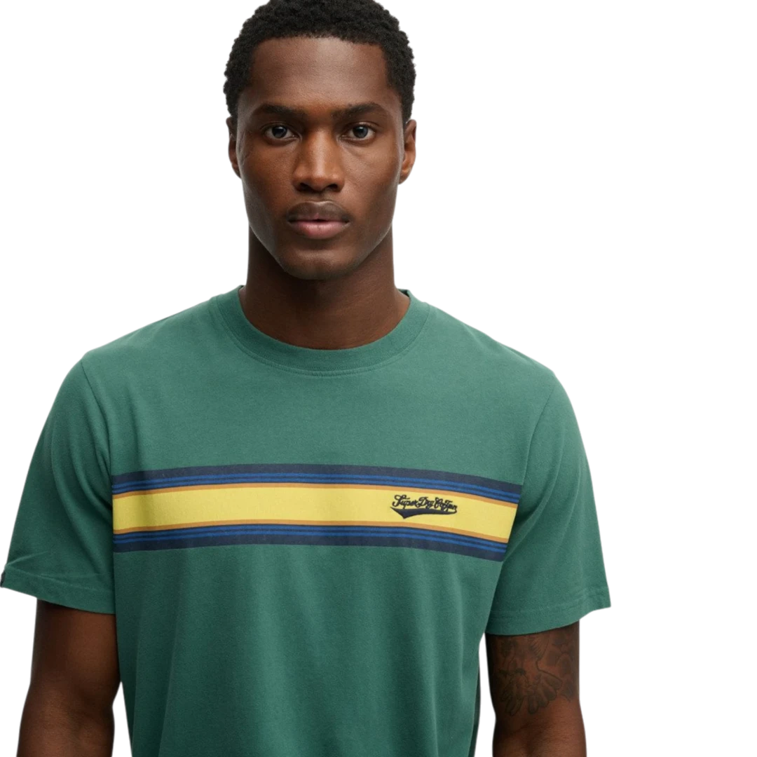 SUPERDRY MUŠKA MAJICA ZELENA 50184