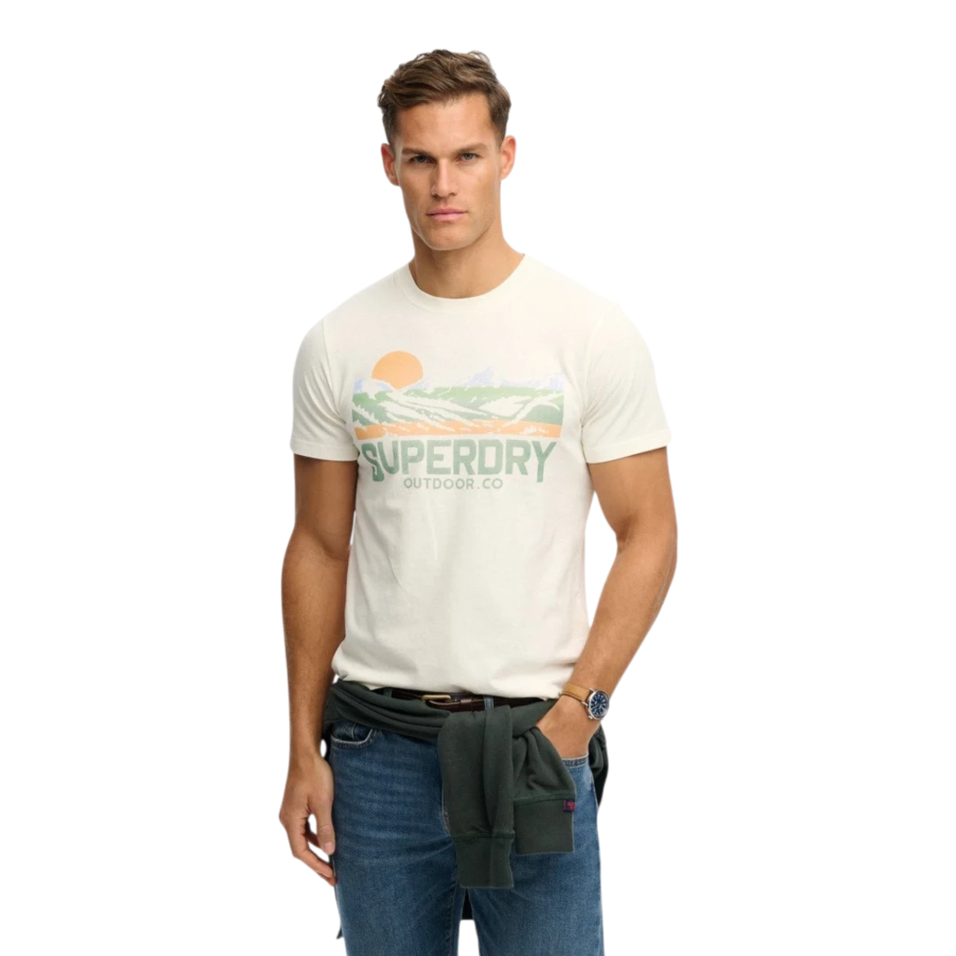 SUPERDRY MUŠKA MAJICA BIJELA 50186