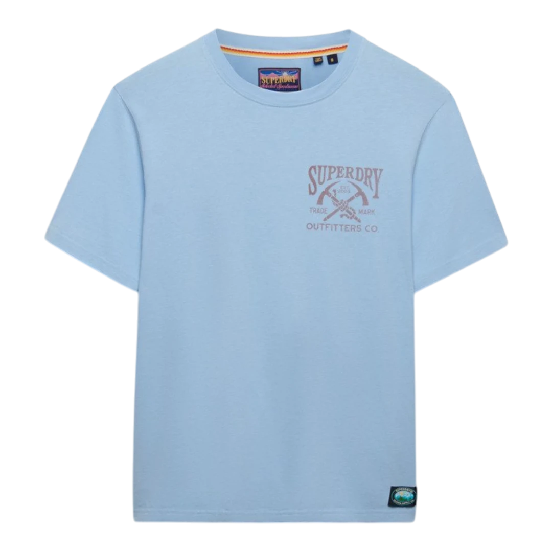 SUPERDRY MUŠKA MAJICA PLAVA 50187