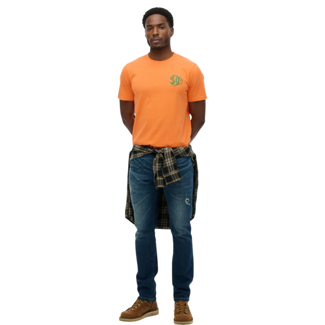 SUPERDRY MUŠKA MAJICA NARANDŽASTA 50979