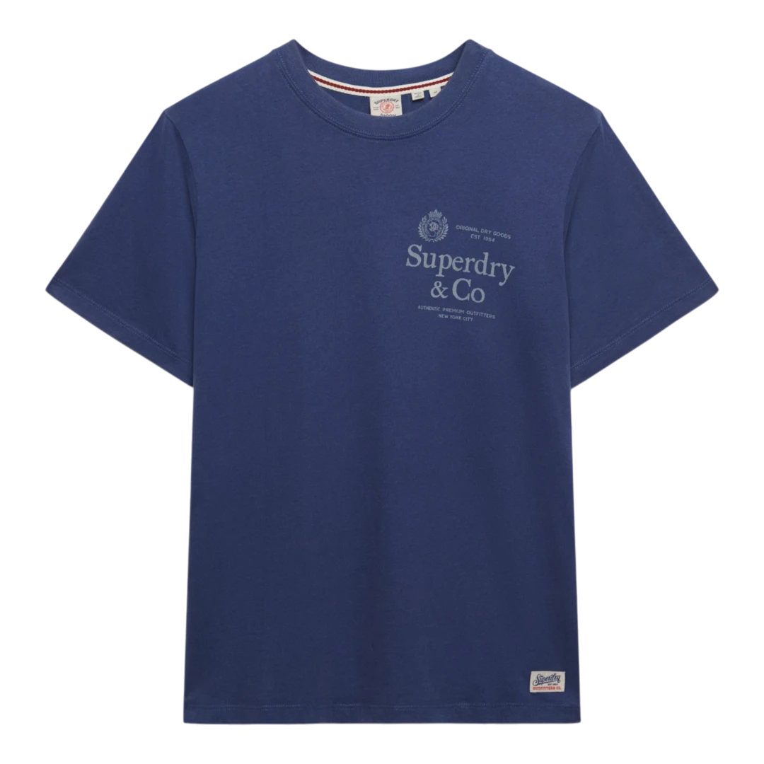 SUPERDRY MUŠKA MAJICA PLAVA 52743