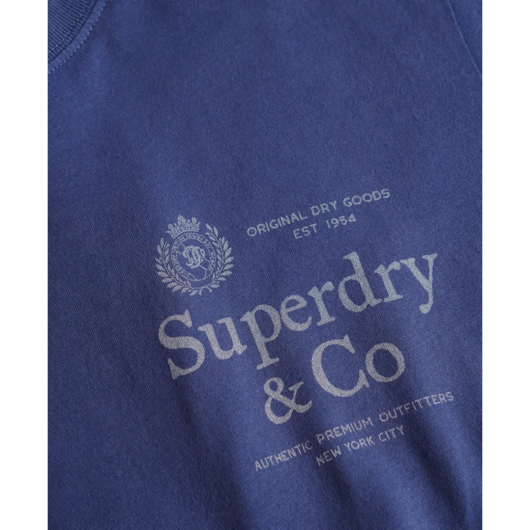 SUPERDRY MUŠKA MAJICA PLAVA 52743
