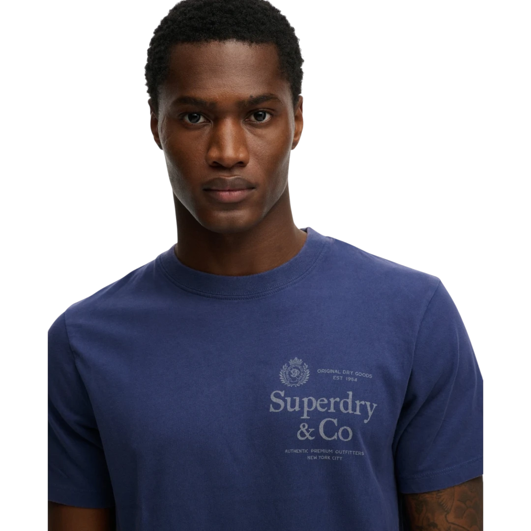 SUPERDRY MUŠKA MAJICA PLAVA 52743