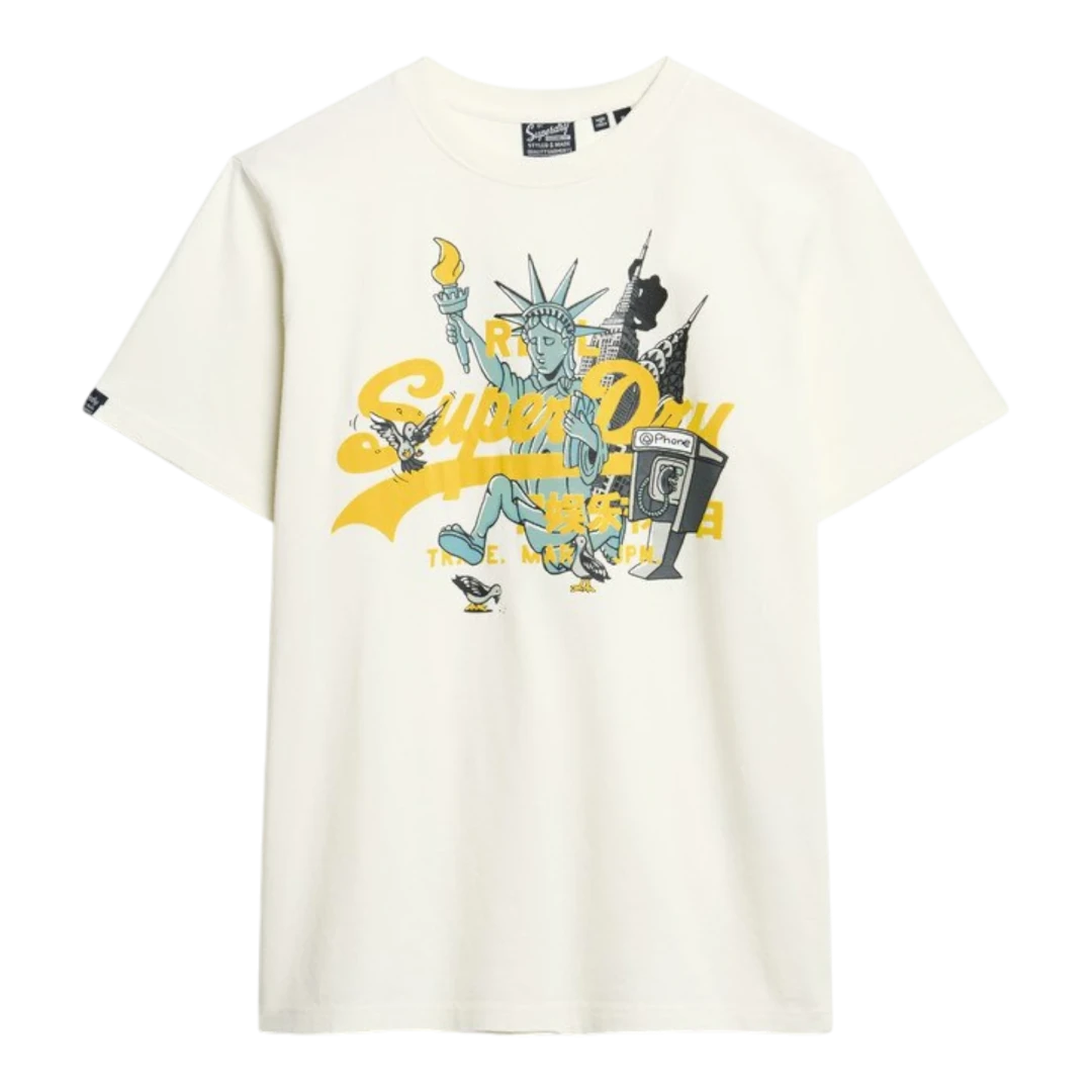 SUPERDRY MUŠKA MAJICA BIJELA 52776