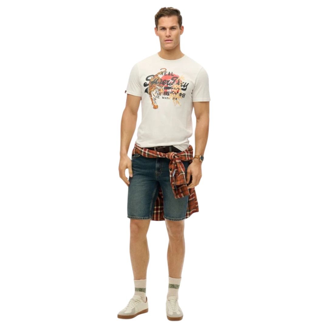 SUPERDRY MUŠKA MAJICA BIJELA 52785