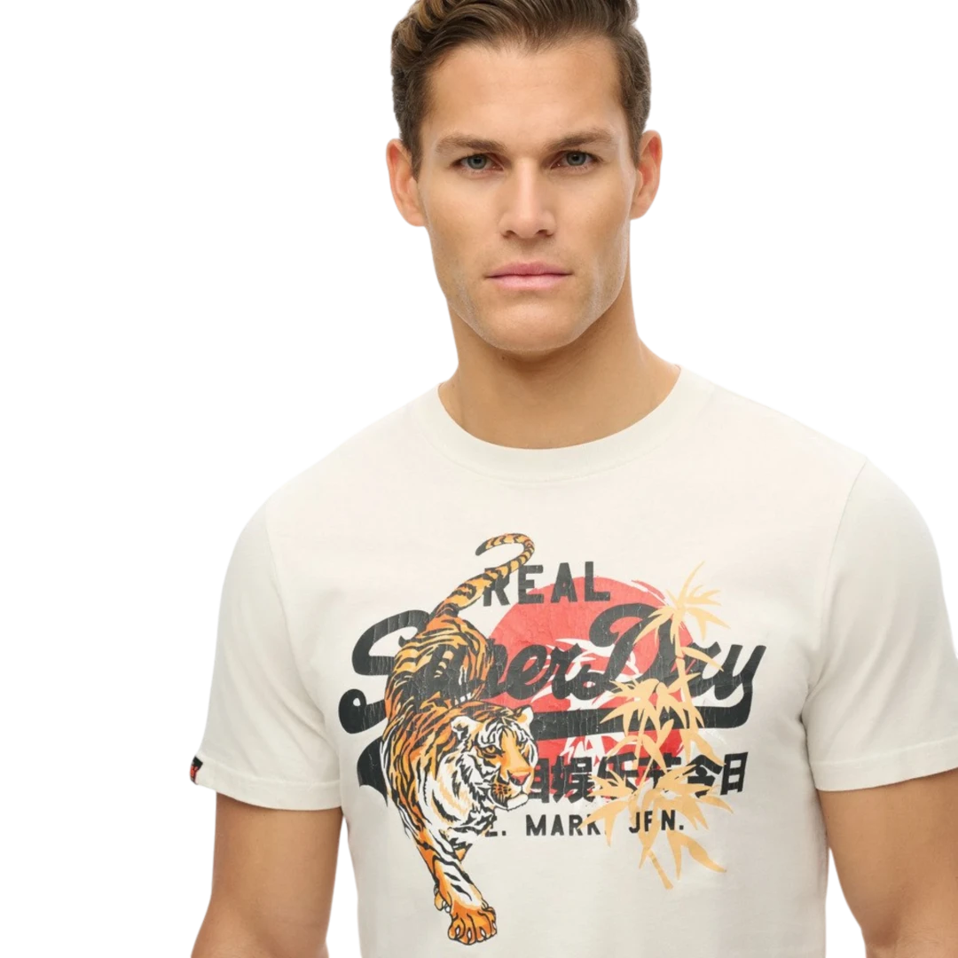 SUPERDRY MUŠKA MAJICA BIJELA 52785