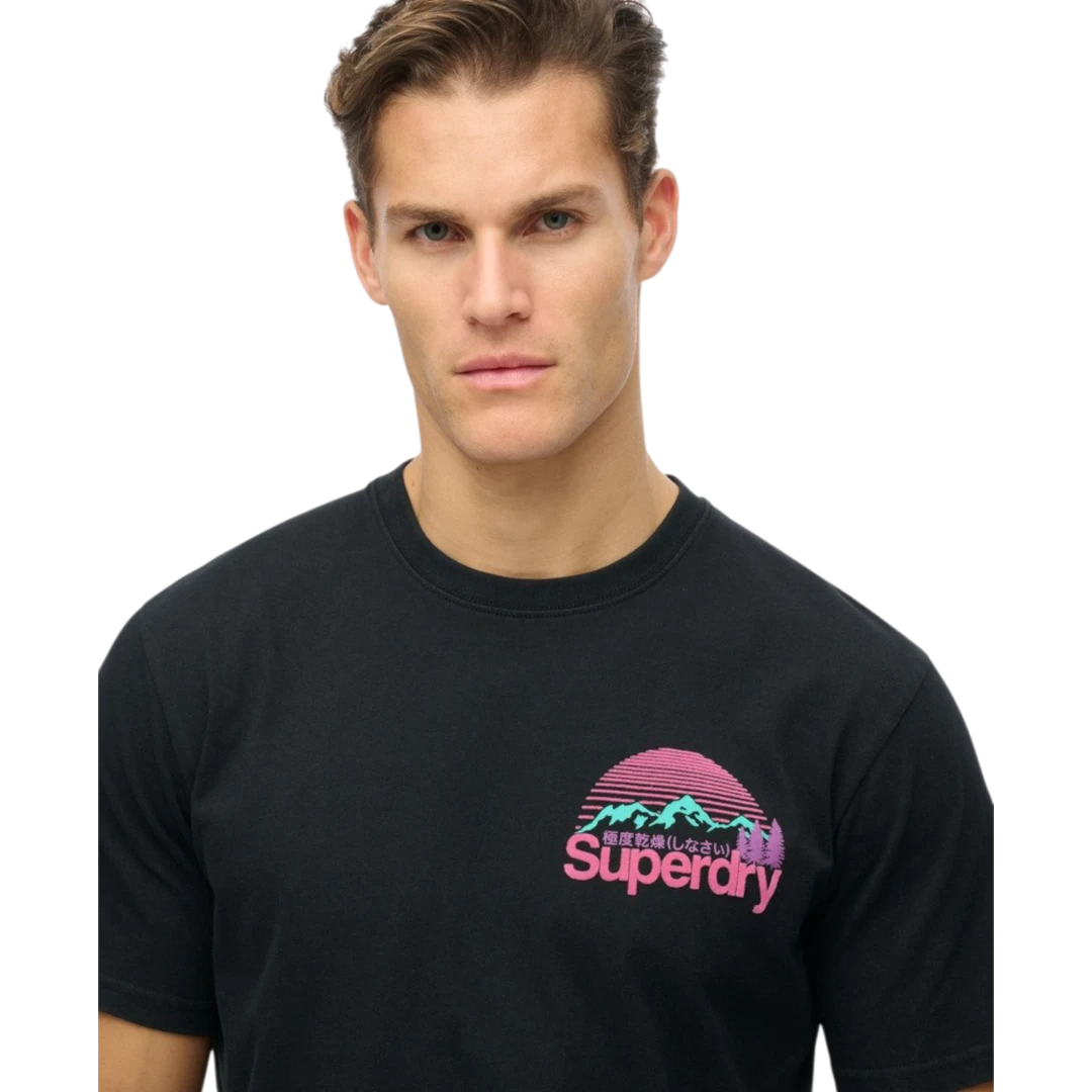 SUPERDRY MUŠKA MAJICA CRNA 52823