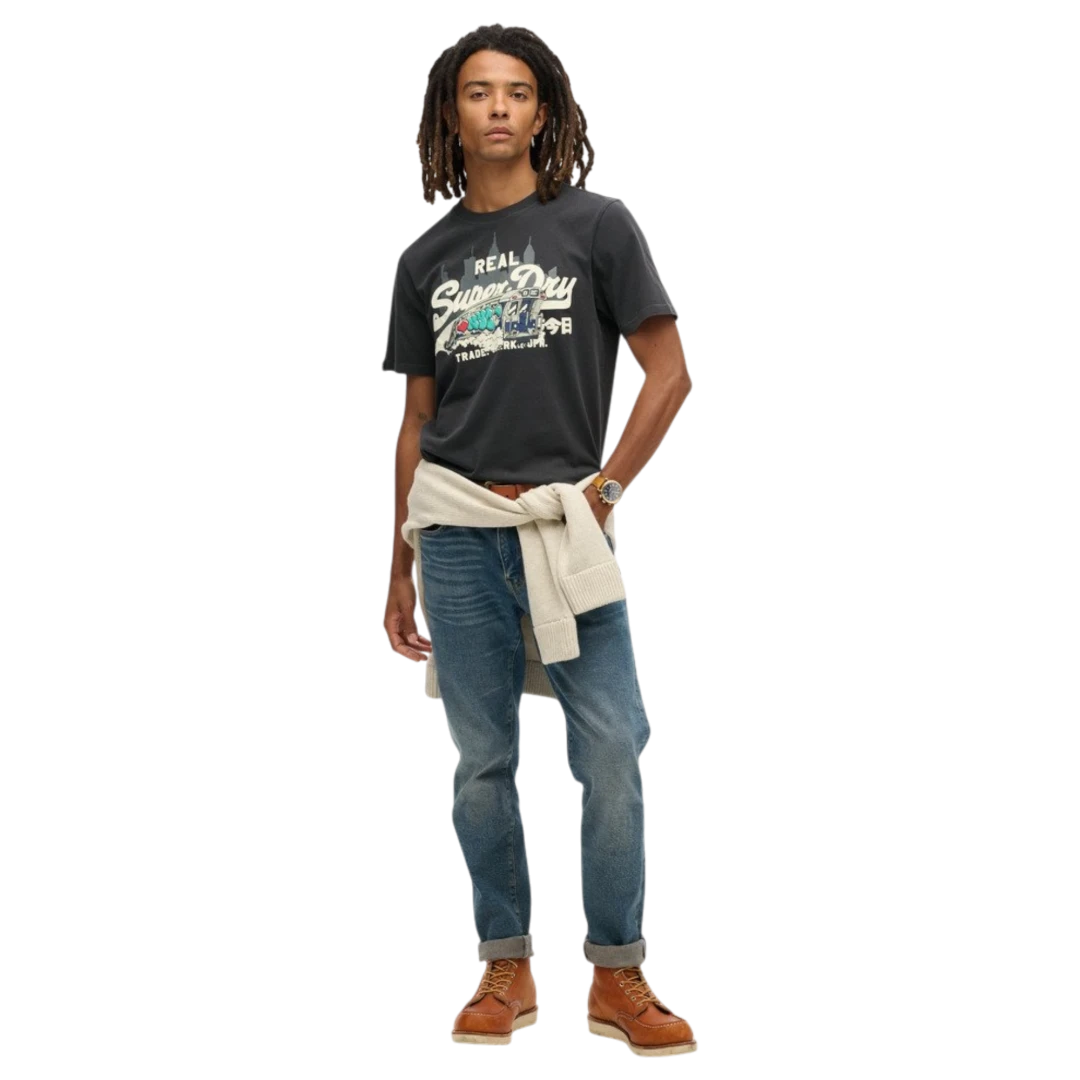 SUPERDRY MUŠKA MAJICA CRNA 52827