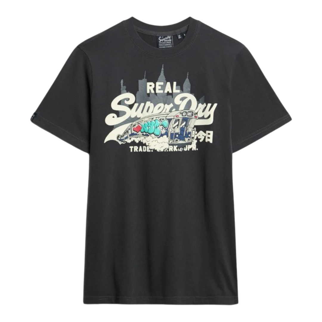 SUPERDRY MUŠKA MAJICA CRNA 52827