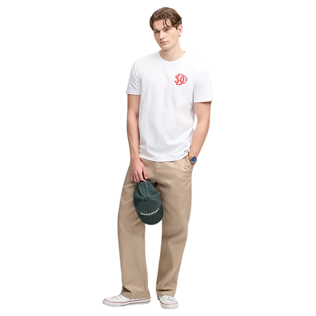 SUPERDRY MUŠKA MAJICA BIJELA 53031