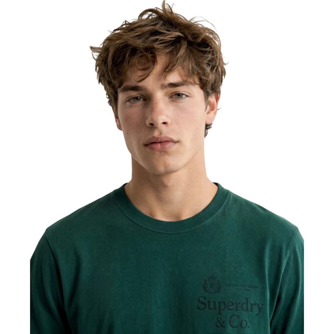 SUPERDRY MUŠKA MAJICA ZELENA 53035