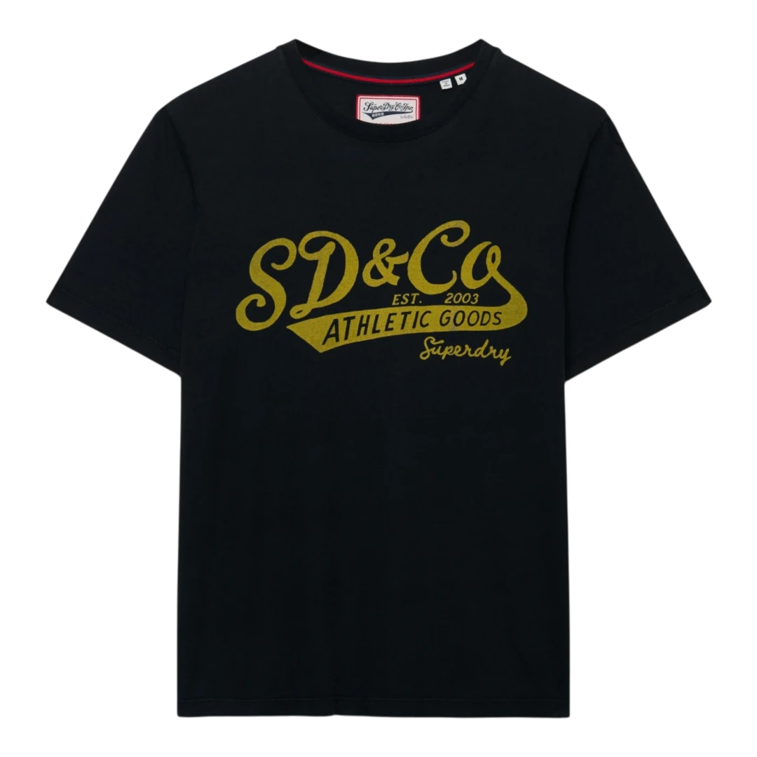 SUPERDRY MUŠKA MAJICA CRNA 53037