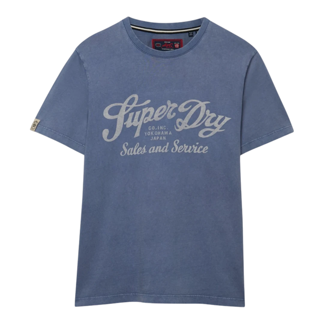 SUPERDRY MUŠKA MAJICA PLAVA 53038