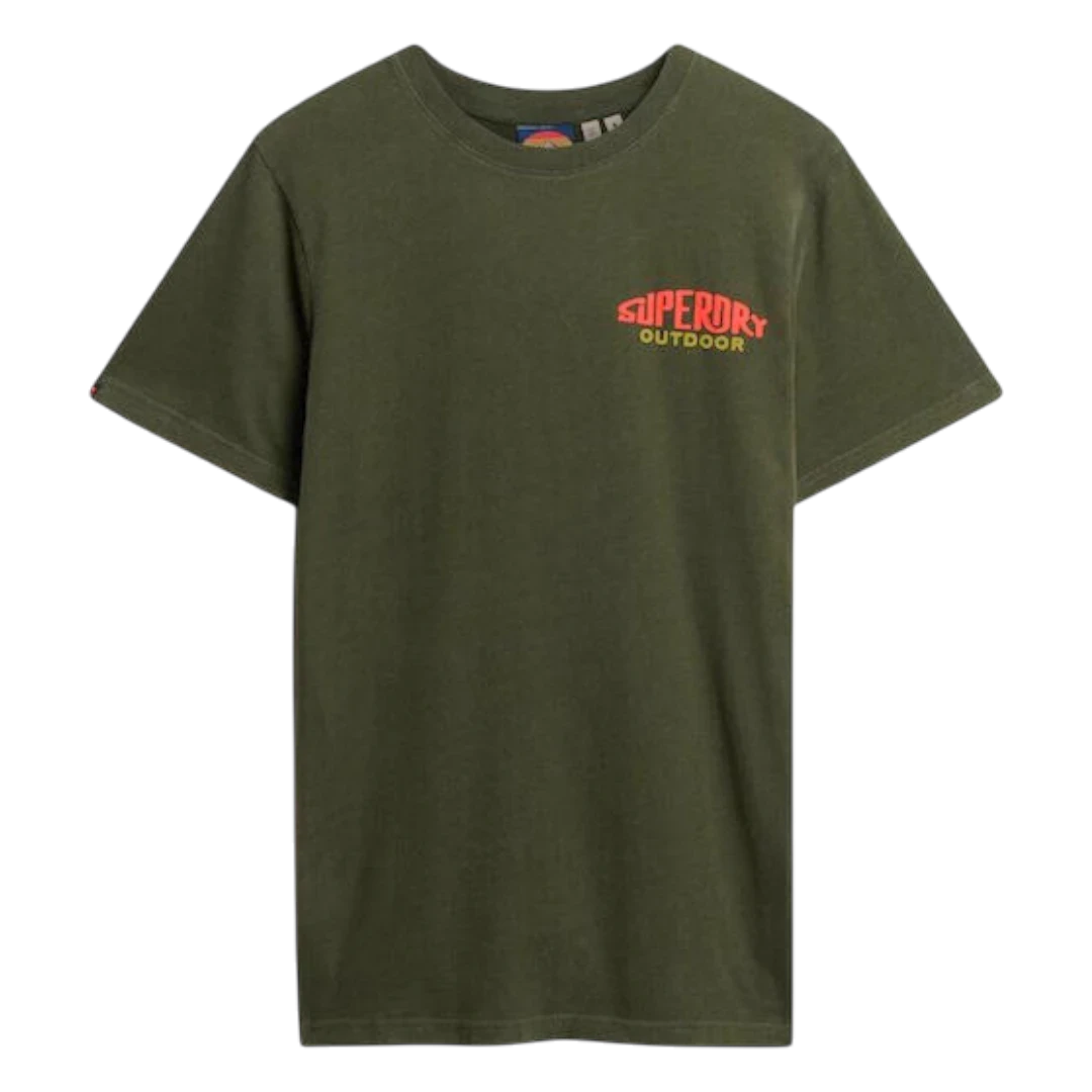 SUPERDRY MUŠKA MAJICA ZELENA 43082